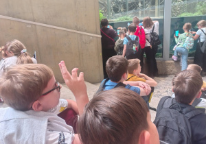 Klasa 4a podczas warsztatów w ZOO