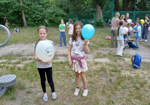zabawy z balonami