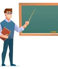 Na zdjęciu widać mężczyznę, który jest nauczycielem